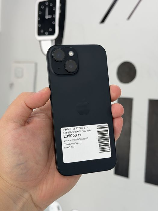 Iphone 15 128gb 128gb 83% состояние идеал
