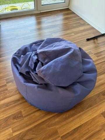 Fotoliu tip pernă XL, albastru