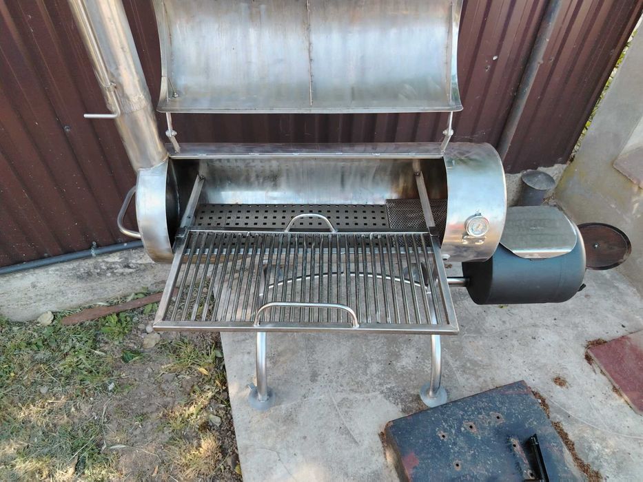 Gratar tip smoker din inox alimentar