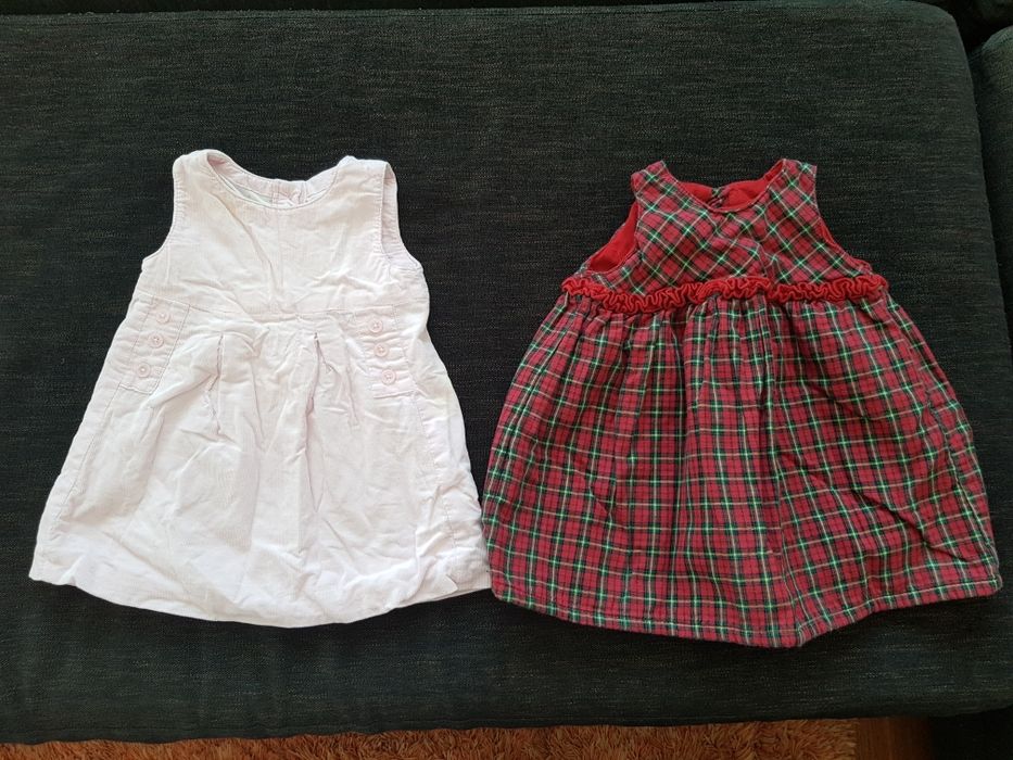 Лот 24 маркови дрешки за момиче 3-6 месеца, ръст 62-68 см