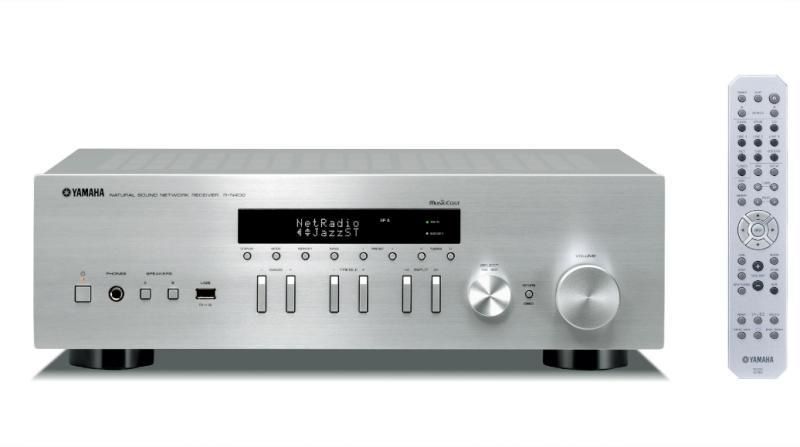 Sistem audio yamaha R-N402D cu boxe Wharfedale diamond 240 + cabluri