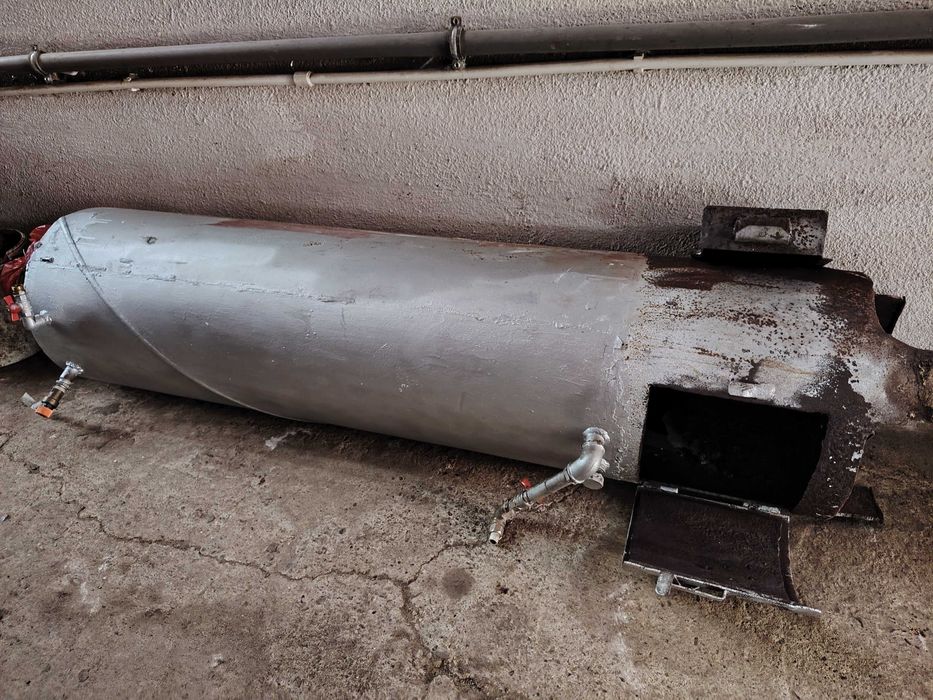 Boiler pe lemne pentru apa calda
