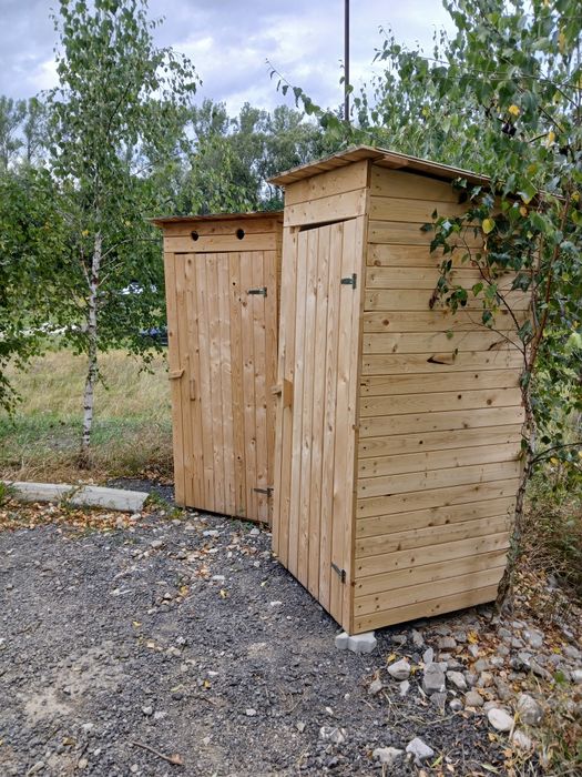 Wc gradina lemn toaleta afumatoare