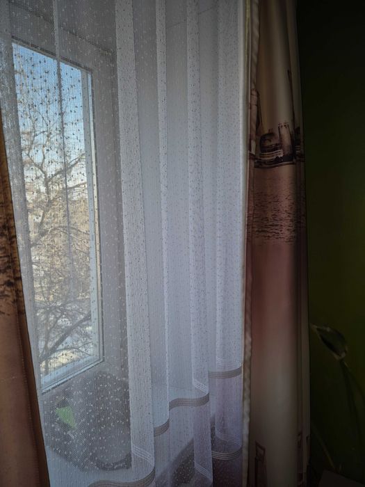 Комплект шторы + тюль