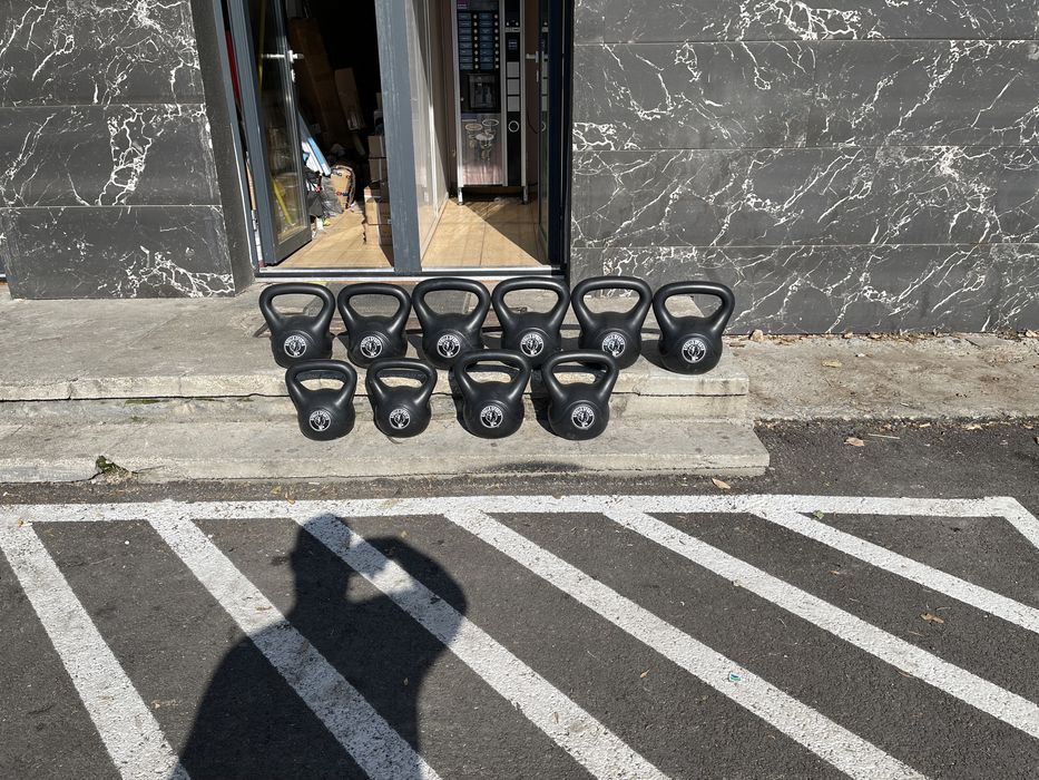 Set kettlebell 2x10 kg+2x12 kg+2x14 kg+2x16 kg+2x18 kg total 140 kg