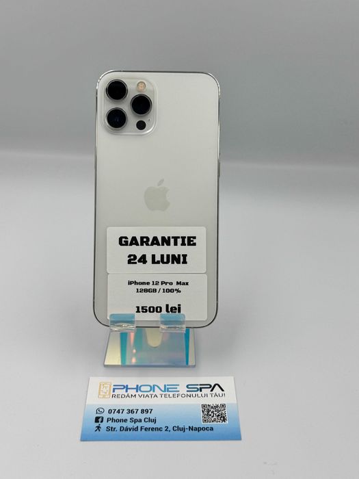 iPhone 12 Pro Max 128GB - Din magazin,cu garantie! RATE TBI !