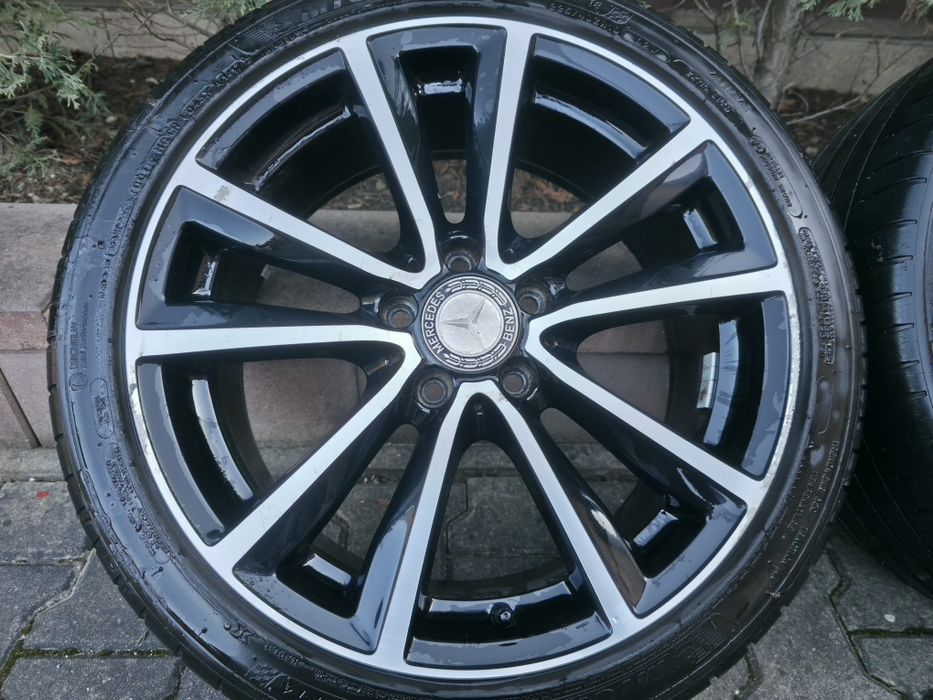 Jante Originale R18 Mercedes A/B class, anvelope vara 225 40 18