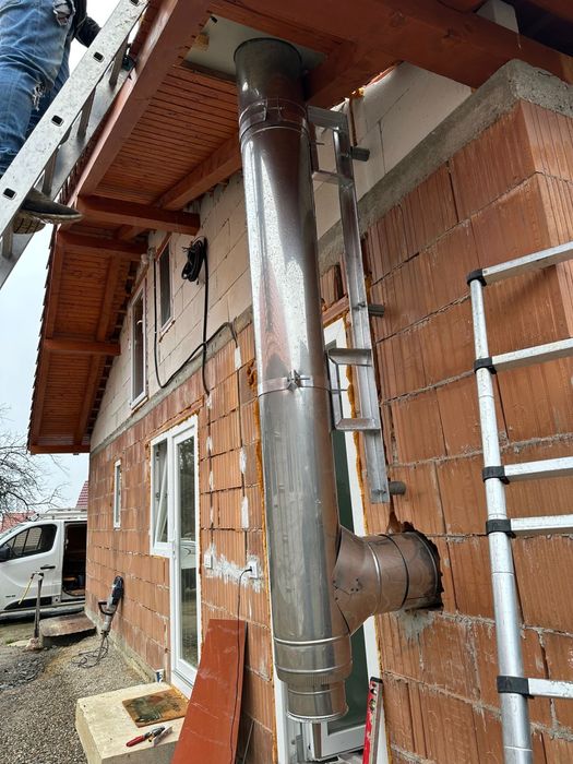 Hoarne Inox ,Cosuri de fum pentru centrale termice