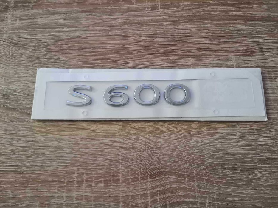 Надпис нов стил Mercedes Benz S 600 W223