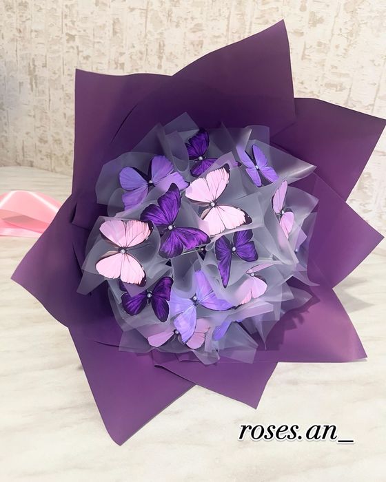 Букет из бабочек