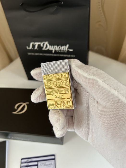 Запалка S.T. Dupont Ligne 2 Hotel Particulier – пълен комплект