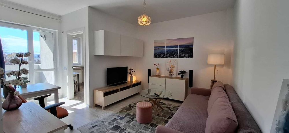 Apartament 2 cam. mobilat modern, loc parcare, Pădurea Roșu – Chiajna