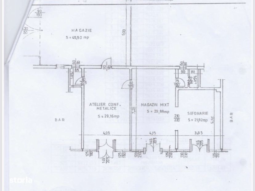 Spațiu comercial prin destinație Nicolina, 80 mp