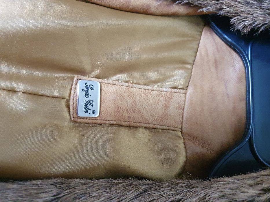 Haina cojoc din piele naturala-blana