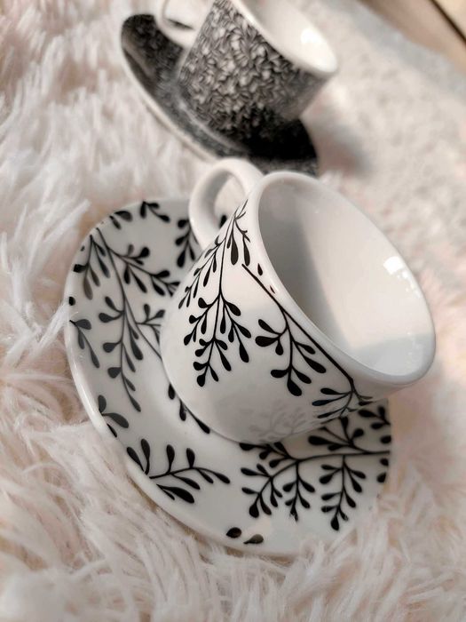 ПРОМОЦИЯ  САМО 14 ЛВ ЗА  1+1 комплект чаши за кафе