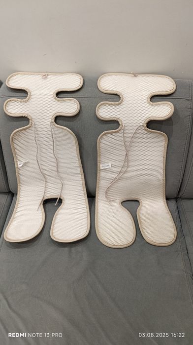 Универсални дишащи подложки за количка и столче за кола aircuddle