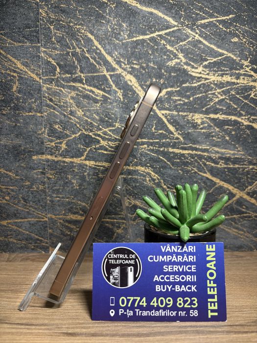 Iphone 16 Pro Max/256 GB/Garantie 2Ani Centrul de Telefoane/Rate