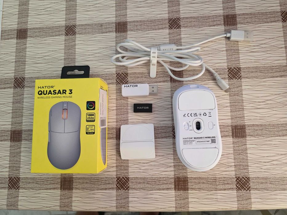 Геймърска мишка Hator Quasar 3 Wireless