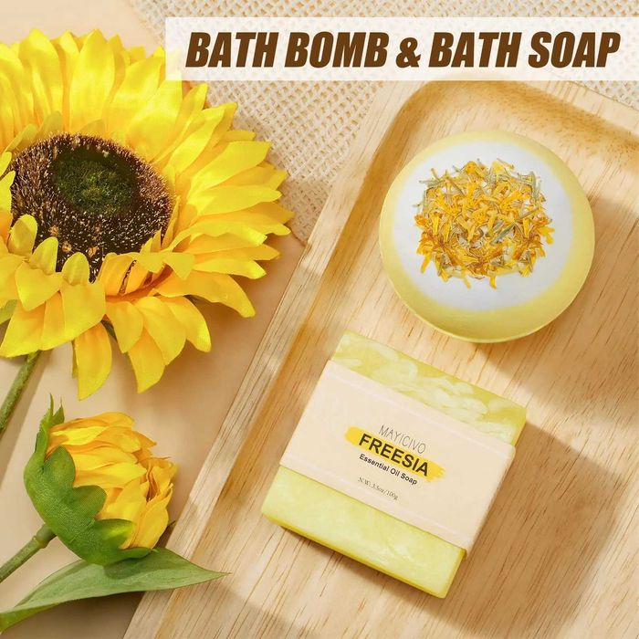 Подаръчен комплект за жена спа вана релакс подарък рожден ден юбилей