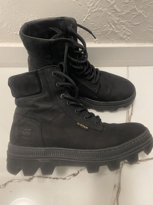 Мъжки боти G-star Raw набук