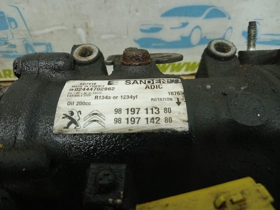 Compresor clima AC 2.0 BlueHDI ahn ahp ahm 9819711380 Peugeot Boxer 2