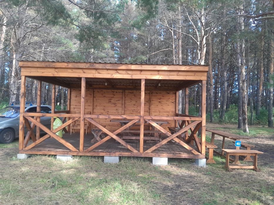 Домики в аренду. Домик посуточно. Беседки