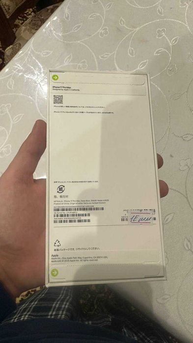 Iphone Pro Max, Deep Blue, 256gb