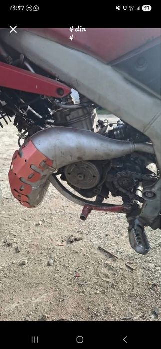 Vând sau schimb cross aprilia rx 80