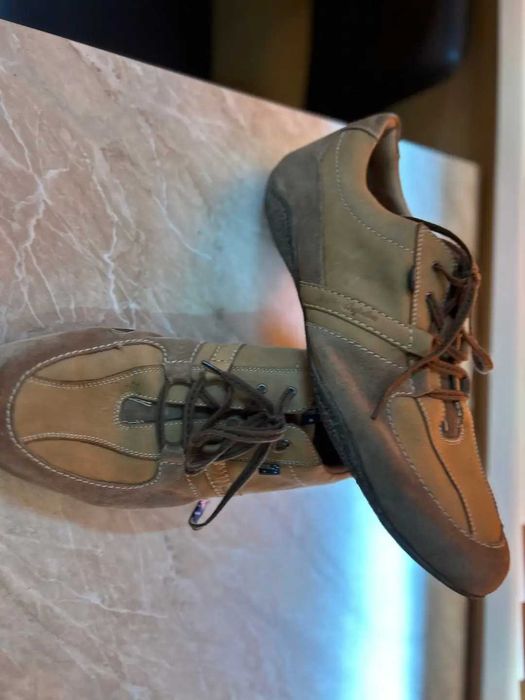 НОВИ Мъжки обувки Australian Footwear — Номер 50 (Стелка 33 см) — Естествен велур