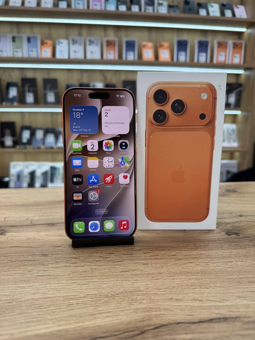 ‼️iPhone 17 Pro Cosmic Orange 256Gb - Sanatate bat.100% - Garantie 12 luni