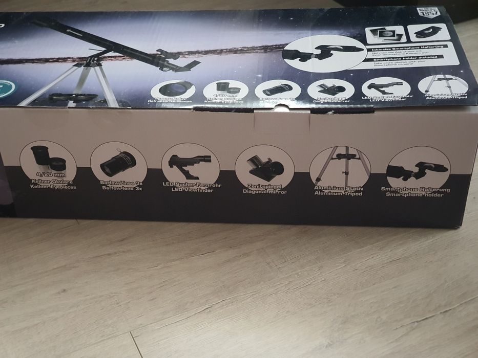 Telescop Bresser Stellar 60/800 – fără filtru solar