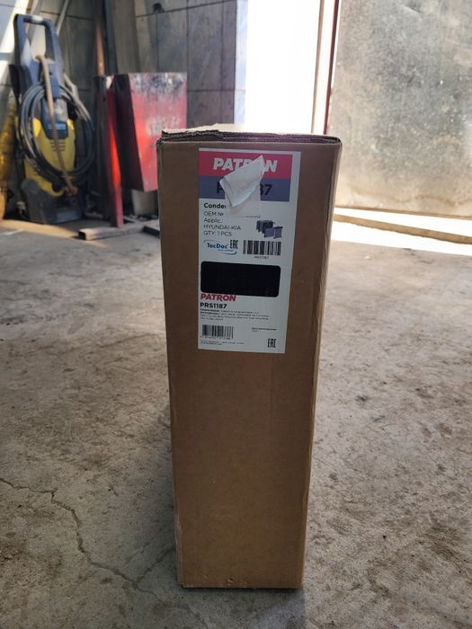 Радиатор кондиционера на Хундай Гетц