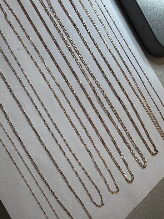 Цепи золотые 585