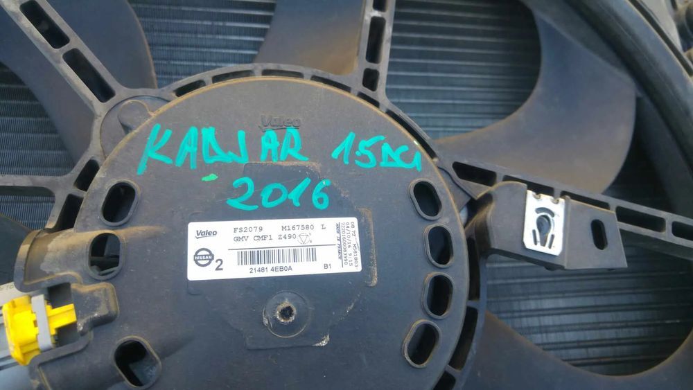 Set electroventilator radiator apa 1.5 dci renault kadjar ha hl 214814eb0a 214107399r 921009251ra