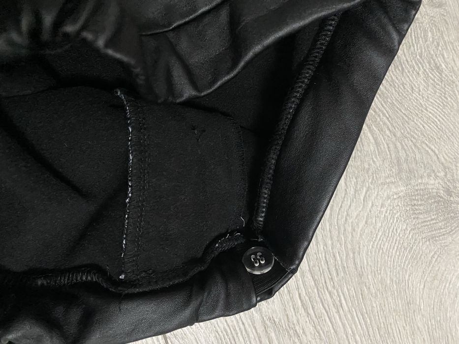 Pantaloni imitatie piele 12-14 ani