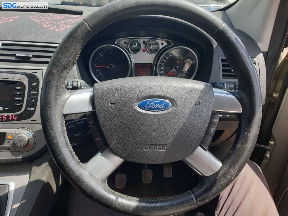 Volan Piele 4 Spite cu Comenzi Ford Kuga 1 2008 - 2013 [C7849]