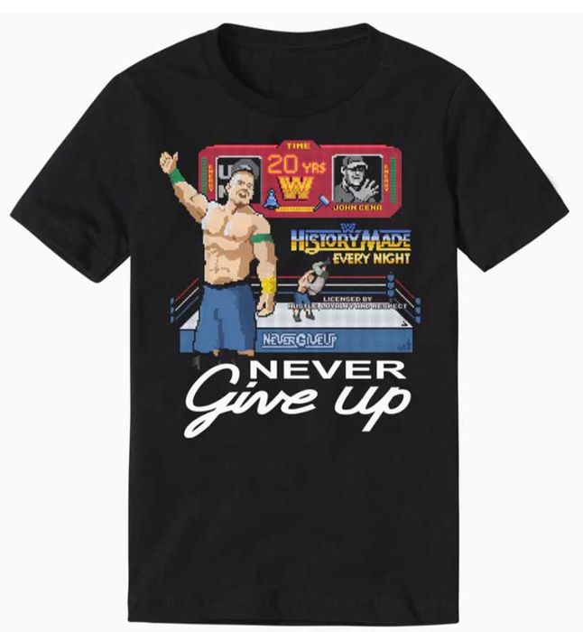 WWE! Кеч тениски на AUSTIN, Cena, AJ LEE, Orton! Или с ТВОЯ ИДЕЯ!