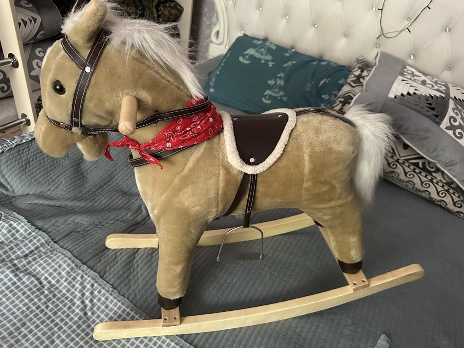 Жылқы Конь лошадка деревянный