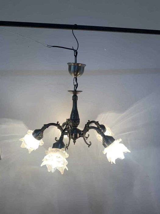 Candelabru elegant cu cinci brate vintage