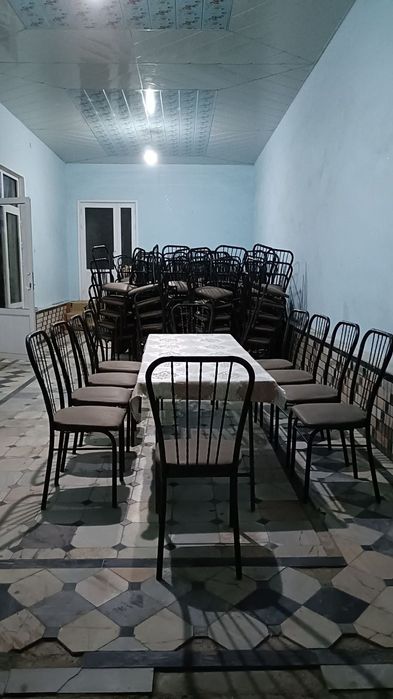 Stol stul kamplekt sotiladi