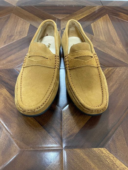 Замшовые мокасины из Америки