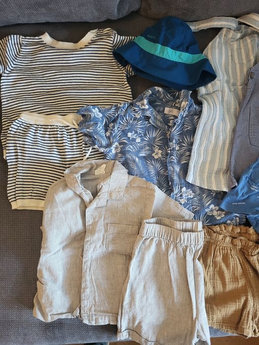 Лот летни дрехи Next, Obaibi, Zara, HM размер 86 см