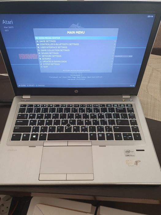 Laptop Elitebook Folio 9470m + docking station hp