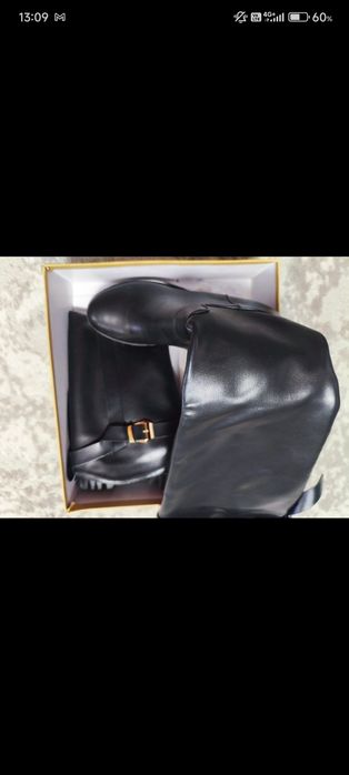 Продам ботфорты черные