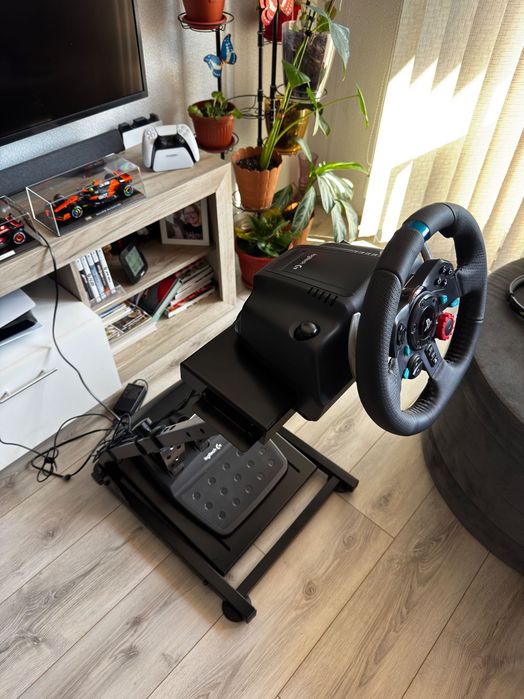 Волан Logitech G29 и Marvo Racer GT300 Стойка за волан