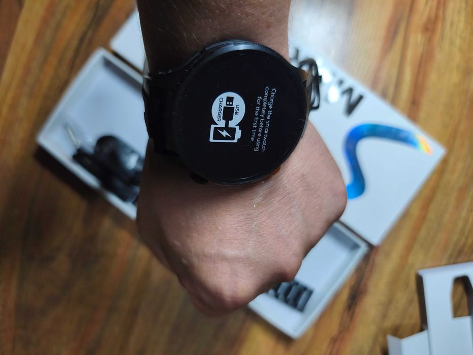 Унисекс Часовник Smart Watch AK90, Фенер, 1000mAh Батерия, 2 верижки