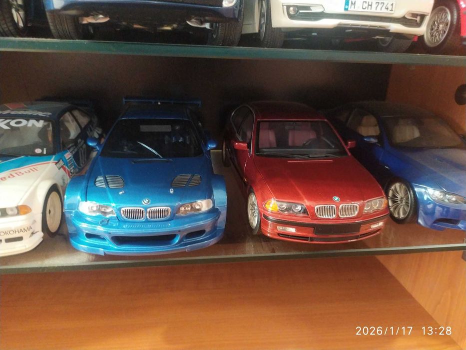 1:18 Метален модел на BMW M3 GTR Street Version Е46 - Minichamps