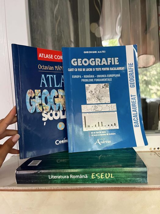 Set carti pentru BAC ( ro + geo)