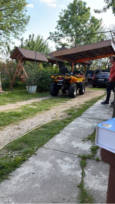 vand atv can am Bombardier!exemplar 3.600km absolut reali