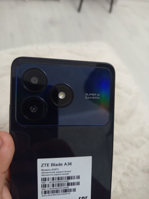 Телефон ZTE BLADE A36
